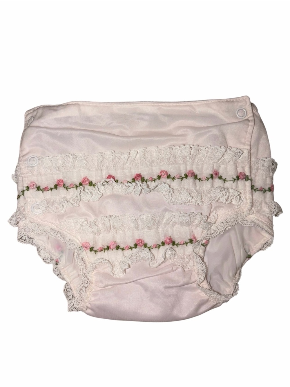 Vintage 1960s Alexis Handi-Panti Cloth Diaper Cover 3-6m Style 29427 Coquette
